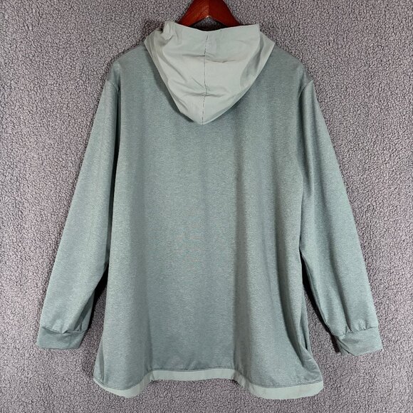 Vuori Sunday Element Pullover Hoodie - Men's Size XL - Green - Picture 4 of 7